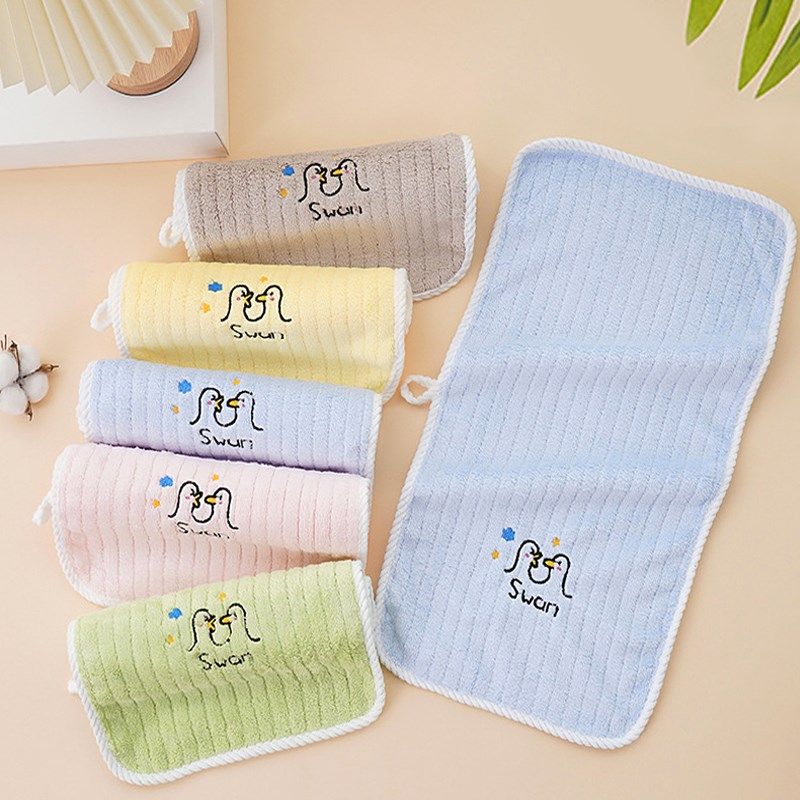 3条装 毛巾家用加厚女男士吸水不掉毛珊瑚绒儿童擦脸擦头发,婴童用品,口水巾,淘宝优惠券,粉丝福利购,淘宝优惠卷