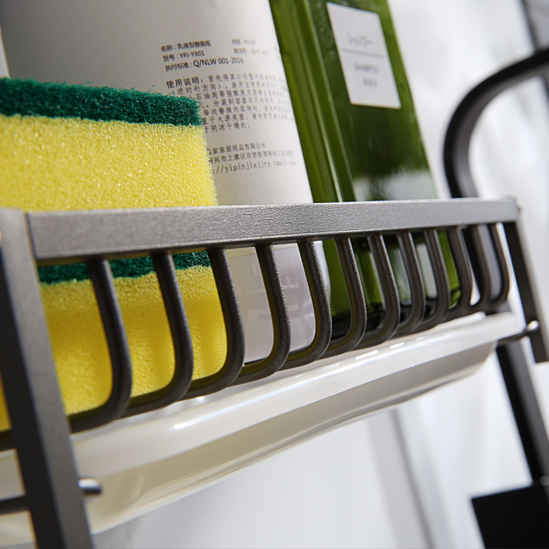 厨房抹布置物架壁挂式抹布厨房专用海绵水槽沥水架厨房毛巾抹布架