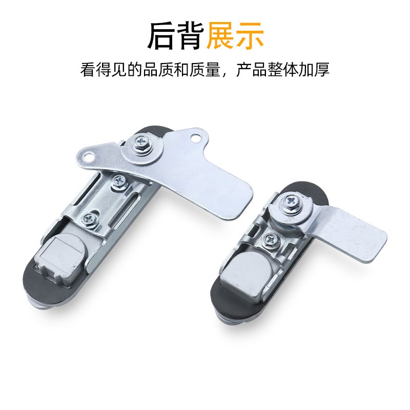 基业箱锁通讯箱平面锁AB403配电箱柜门锁AB402电气柜锁明装通用锁