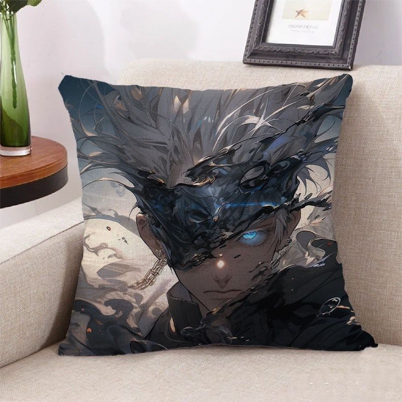咒术回战五条悟周边定制护腰靠枕沙发椅子抱枕动漫靠垫方枕二次元