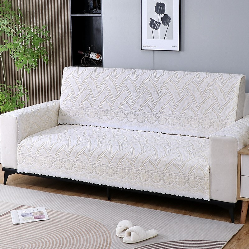 沙发靠背万能加厚盖巾沙发垫靠背巾沙发巾防尘多用巾蕾丝四季通用