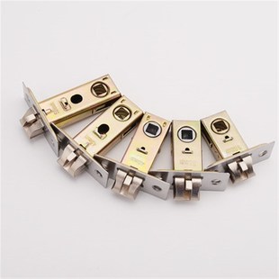 卫生间门锁舌锁芯单舌卧室房门锁体静音单锁舌木门锁舌头配件包邮