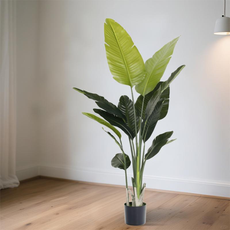 仿绿植人旅蕉轻奢装饰大室内客厅摆件植物盆栽造景假型5a83905树