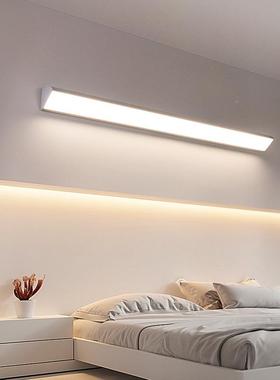 门前灯入户大门壁灯进灯39360户厅卧客室阳极简简约北欧长条角墙