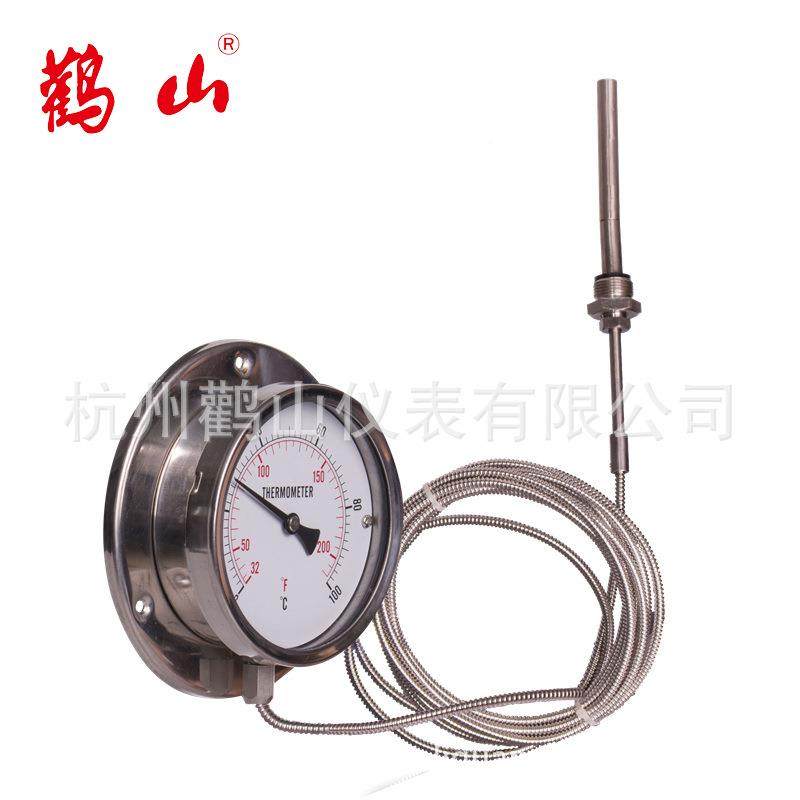 全不WTZ-280/气锈钢压式温度计WQ/WTZ2T80体/力液体温度计厂家直