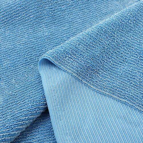 现货经编涤锦全OKQ毛加捻毛巾布水酒店涤理发店巾布吸毛巾面料