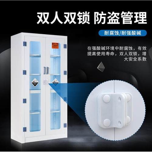 PPPP酸碱柜碱酸酸柜双锁实验室药品柜器皿柜试剂柜危化安品储存柜