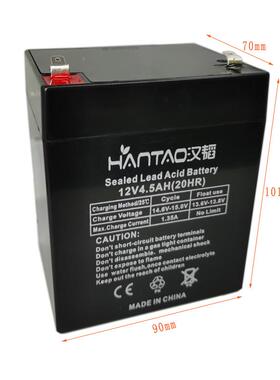 源工厂直供12V4.酸5H恒压铅电池自动门广场A舞适800用可头充电电