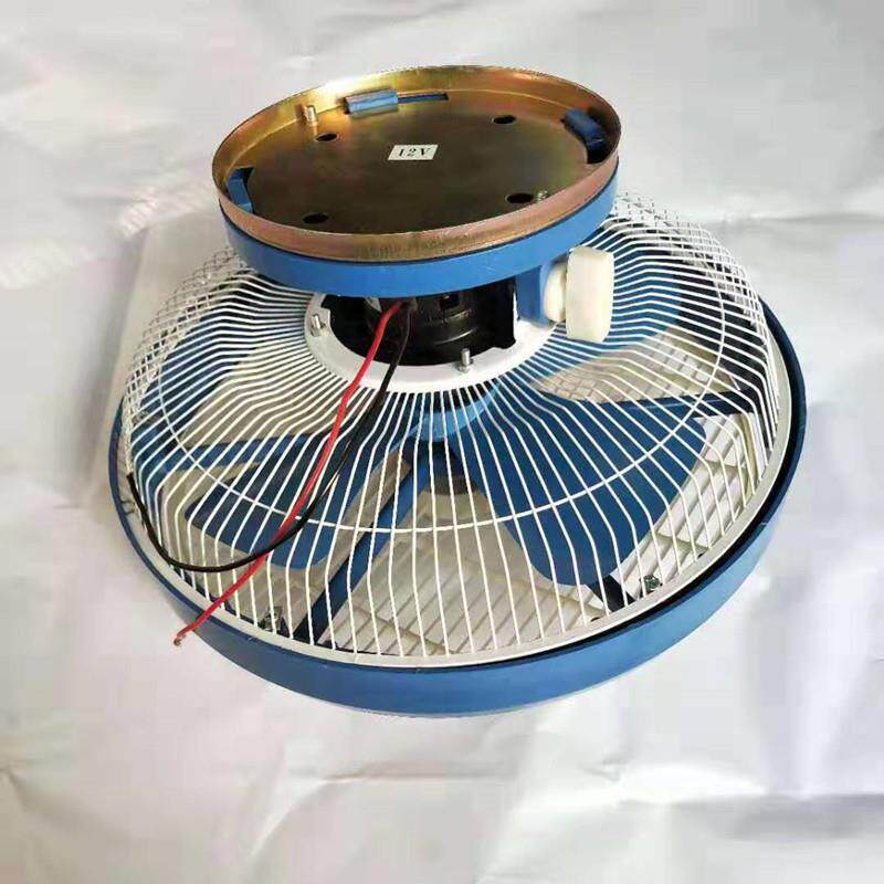 厂率家直销12寸风车载电扇12v24v大功汽车载客12寸12v2车大货车强