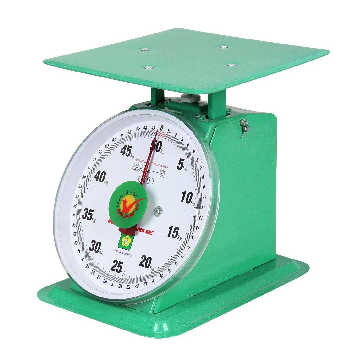 5家g厂直供高品质铁皮弹簧称度盘秤机RH-50械家用秤不锈钢0厨房k