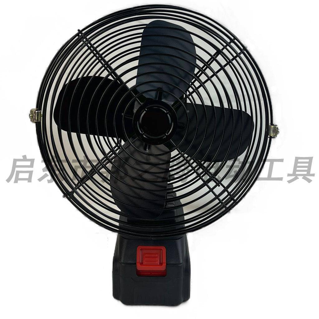 携式户外迷你便8寸电无品牌/风蓄扇电池无线台扇刷无充电式小型家