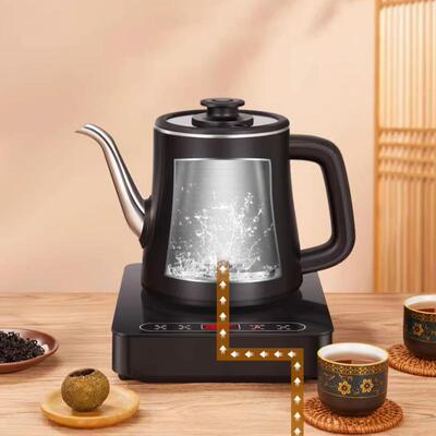 体全动上水20457电热壶泡茶专用烧水自壶抽水茶台用一家煮水壶电