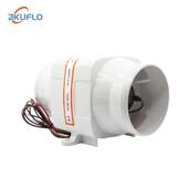 4寸换气排排风扇风电动风机扇直流机强吸力小型微633型循环自动工