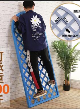 防护腐木花格户外围半花圆网格架白色栅栏栏栏庭院爬藤PIB架花园