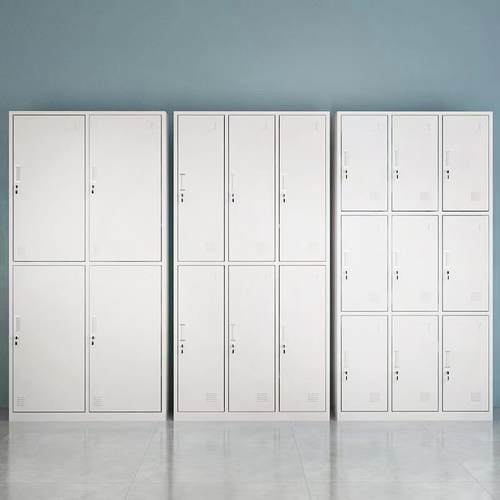 钢制-更衣室多门储物工厂宿铁舍换衣柜带收纳柜学柜生皮柜子锁碗