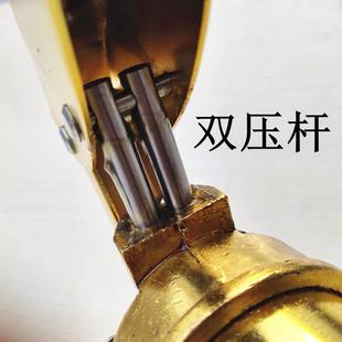 高压黄油枪双压杆重型133自注吸式 双泵芯单掘挖机油器嘴气动配件
