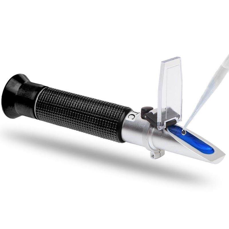 手持MD-100盐计折射仪度水海水检测仪海比重学计水族养殖光盐度计