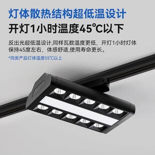 新款超市照明专货架灯双偏光商场水菜果灯蔬灯长XLI条用道轨补光