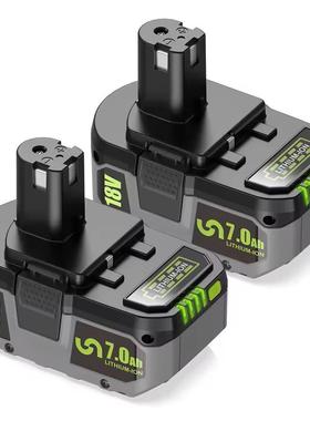 适配利优比18V8000mAh0锂离子充电电绳池P18812P117手持无电钻工