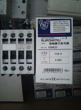 GE通用直流接触器RL4RD040TRL4R40E110V109421