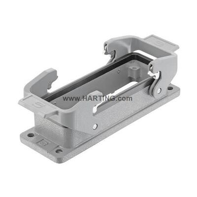 HARTING浩亭工业连接器09300241301IP67双扣开孔安装底座