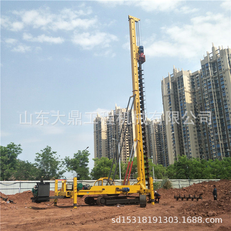 20米履带打桩机图片液压建筑工地打桩机履带式建筑打桩机生产商