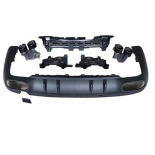 尾唇尾喉适用于奔驰CLS320CLS350W257圆口四出AMG款 CLS53