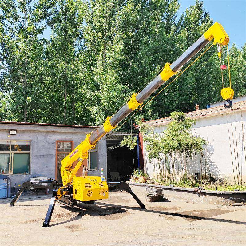 自行走式液压起重机油电两用蜘蛛吊可遥控伸缩臂式履带蜘蛛吊车,纺织面料/辅料/配套,纺织机械配件,淘宝优惠券,粉丝福利购,淘宝优惠卷