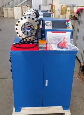 大棚钢管液压油管端成型机扣压管头缩管机2寸3寸4寸十套模具