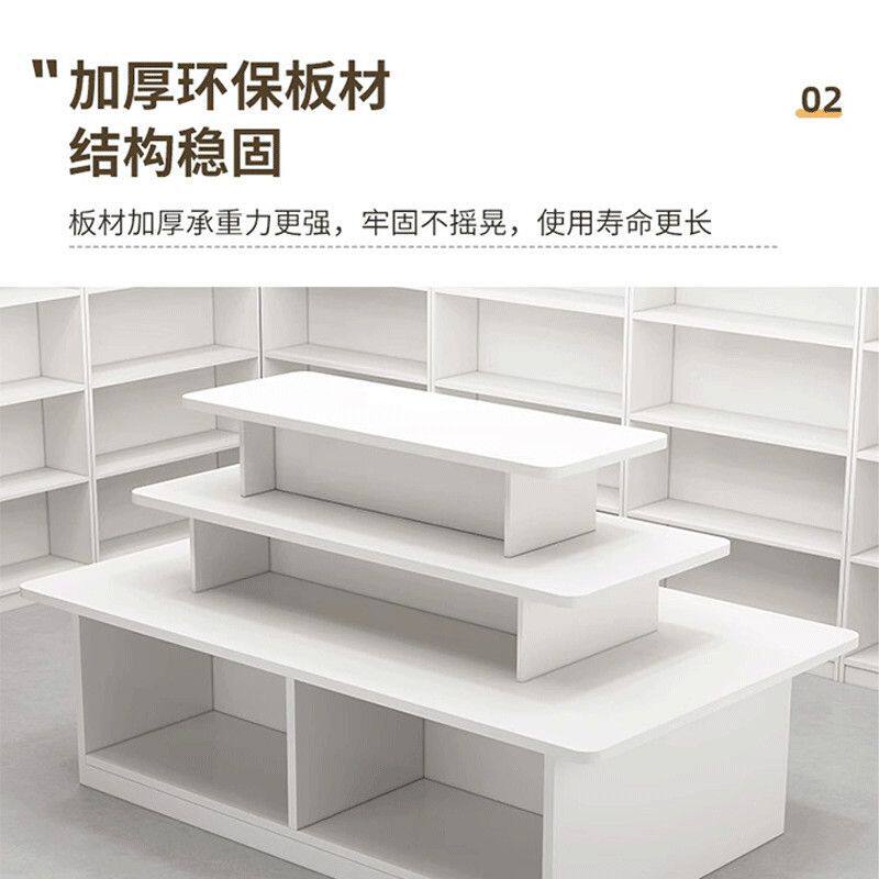 中岛展示柜产品陈列柜新款文具超市饮料促销台母婴店玩具牛奶货架