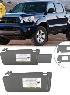 汽车遮阳板适用于05-15丰田塔科马无线灰对装74320-04181-B1