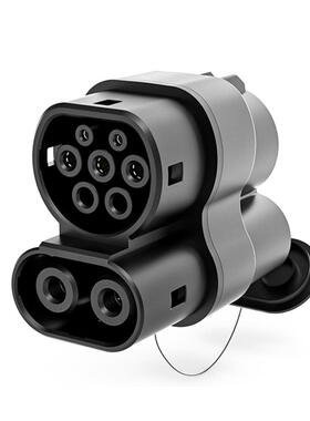 CCS1toCCS2EVAdapter汽车充电转接头AC+DC250A充电桩快充