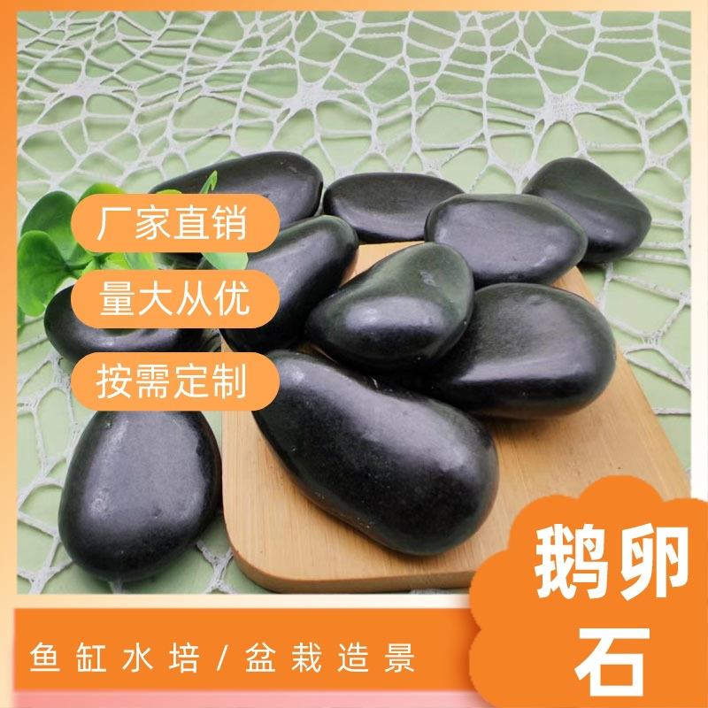 鹅卵石抛光打蜡石头彩色雨花石鹅卵石家装园林景观铺路工程