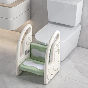 儿童洗手梯宝宝洗漱增高扶手凳上床台阶脚踏凳洗脸垫脚楼梯踩脚凳