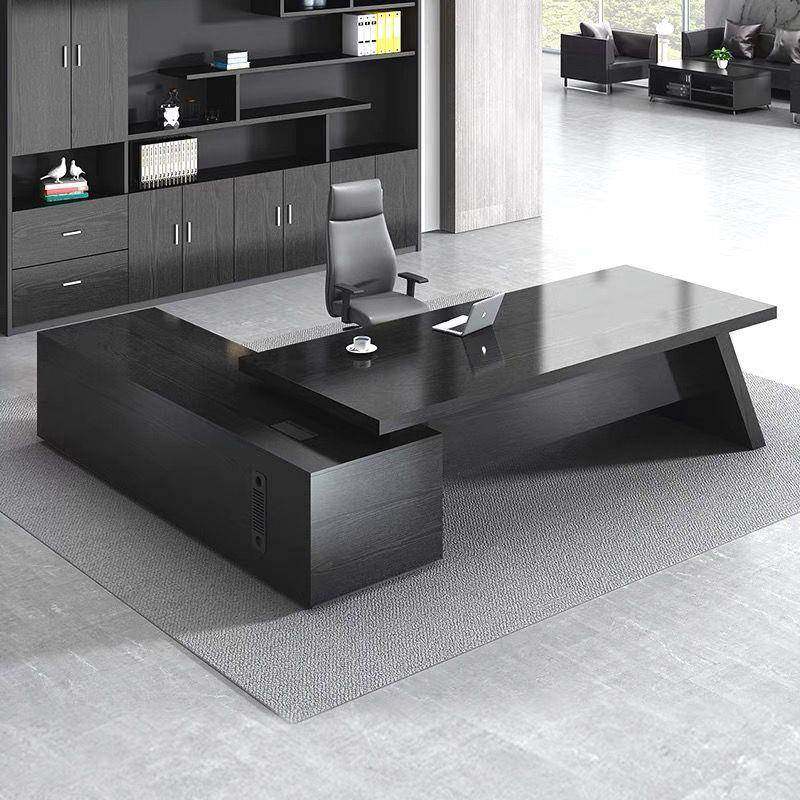 老板桌总裁桌简约现代办公桌经理桌主管桌大班台桌椅组合办公家具