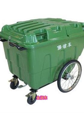 8.400升城管物业小区手推垃圾车分类效果改环境