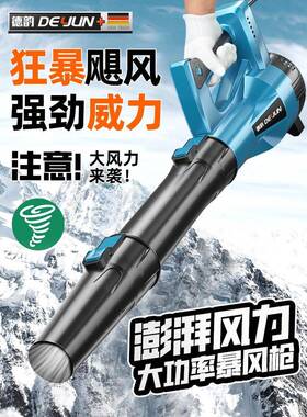 德国鼓风机吹灰尘大功率锂电工业220v吹树叶除尘器其他见详垒德株