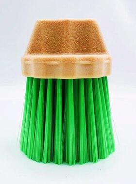 艺术漆涂料工具绿色大圆刷丝绸效果刷圆头刷绿毛刷垛型刷天鹅绒