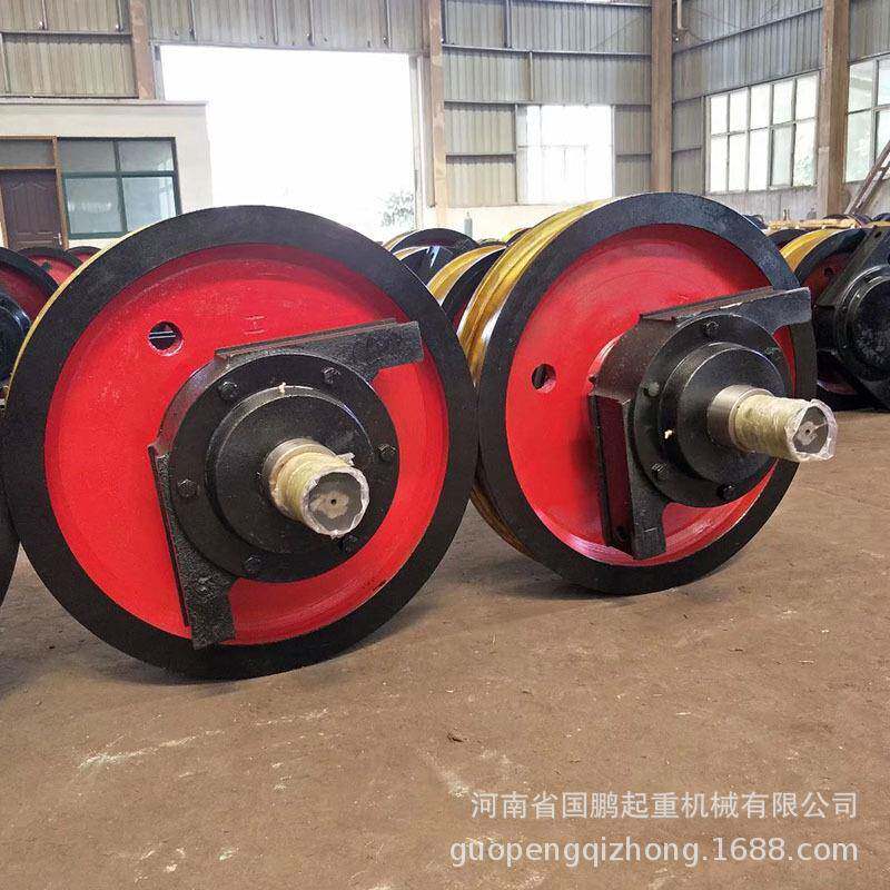 单双梁行车轮大轮起重机配件起重机大轮车轮组天车角箱轮