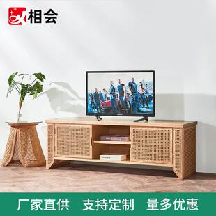 相会北欧风格家具实木电视柜现代简约主卧家用小户型家具组合