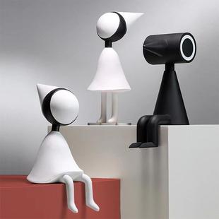 现代简约树脂纪念碑谷艾达乌鸦人摆件家居客厅桌面样板间软装饰品