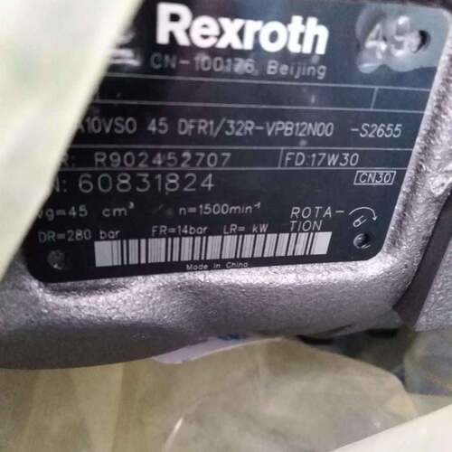 力士乐液压泵A10VSO45DFR1/31R-PPA12N00A10VSO45DFR1/31R-VPA12N