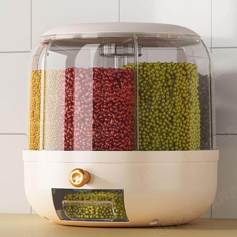 米桶家用五谷杂粮收纳盒家用密封分隔米桶防虫防潮装大米储米箱,纺织面料/辅料/配套,纺织机械配件,淘宝优惠券,粉丝福利购,淘宝优惠卷