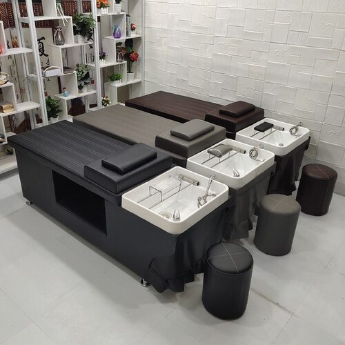 洗头床泰式洗头床理发店专用头疗洗头床洗头椅头疗熏蒸按摩床