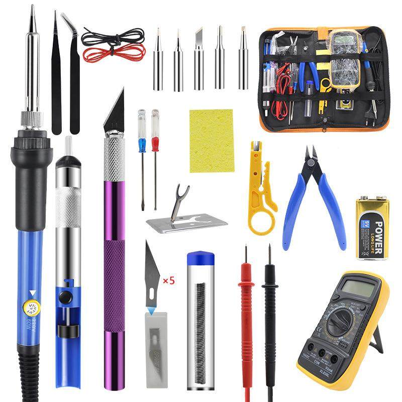 热销60W电烙铁家用焊接可调温工业级电焊笔维修工具套装,畜牧/养殖物资,畜牧/养殖器械,淘宝优惠券,粉丝福利购,淘宝优惠卷