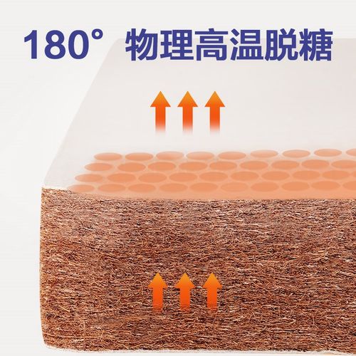 椰棕床垫纯粽榈天然环保乳胶薄护腰脊3d纤维偏硬家用卧室定制1米5