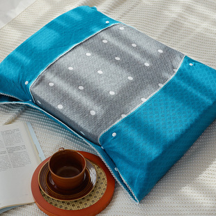 纯棉乳胶枕枕套40x60cm全棉枕头套一对装枕芯套加厚枕家用48x74cm