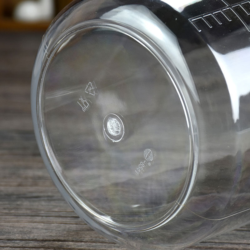 诺佰特PC摔不破高透塑料量杯刻度杯量水杯容量杯带刻度透明溶液杯