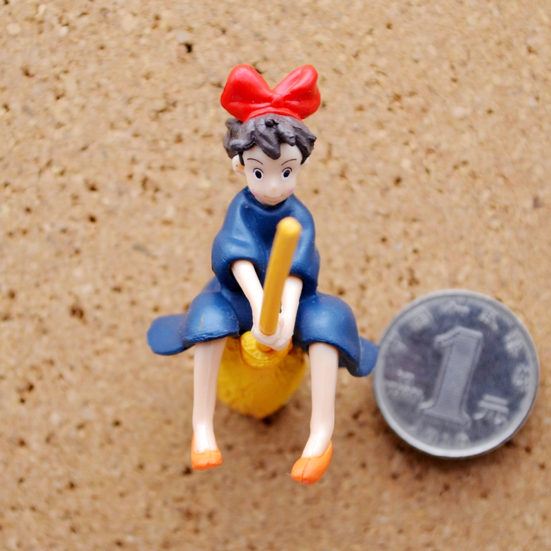 1款1粒PVC魔女琪琪可钉墙按钉墙钉工字彩色钉子创意软木大头图钉