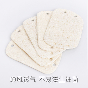 家用厨房清洁丝瓜络洗碗布加厚锅刷百洁布洗杯刷长柄老丝瓜瓤锅刷